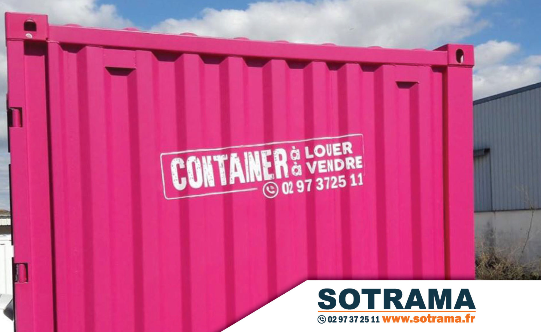 Container rose vendre louer acheter bungalow maison habitation