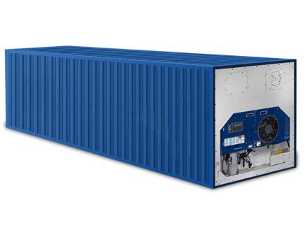 Le container reefer est capable de produire du froid