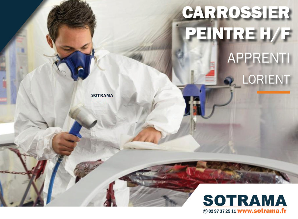 Offre emploi apprenti carrossier peintre Lorient candidature CDI CDD recrutement