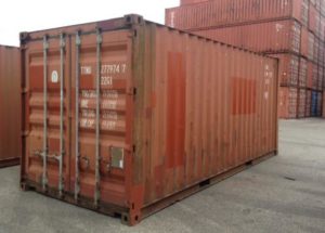 Container maritime en acier Corten en location et vente