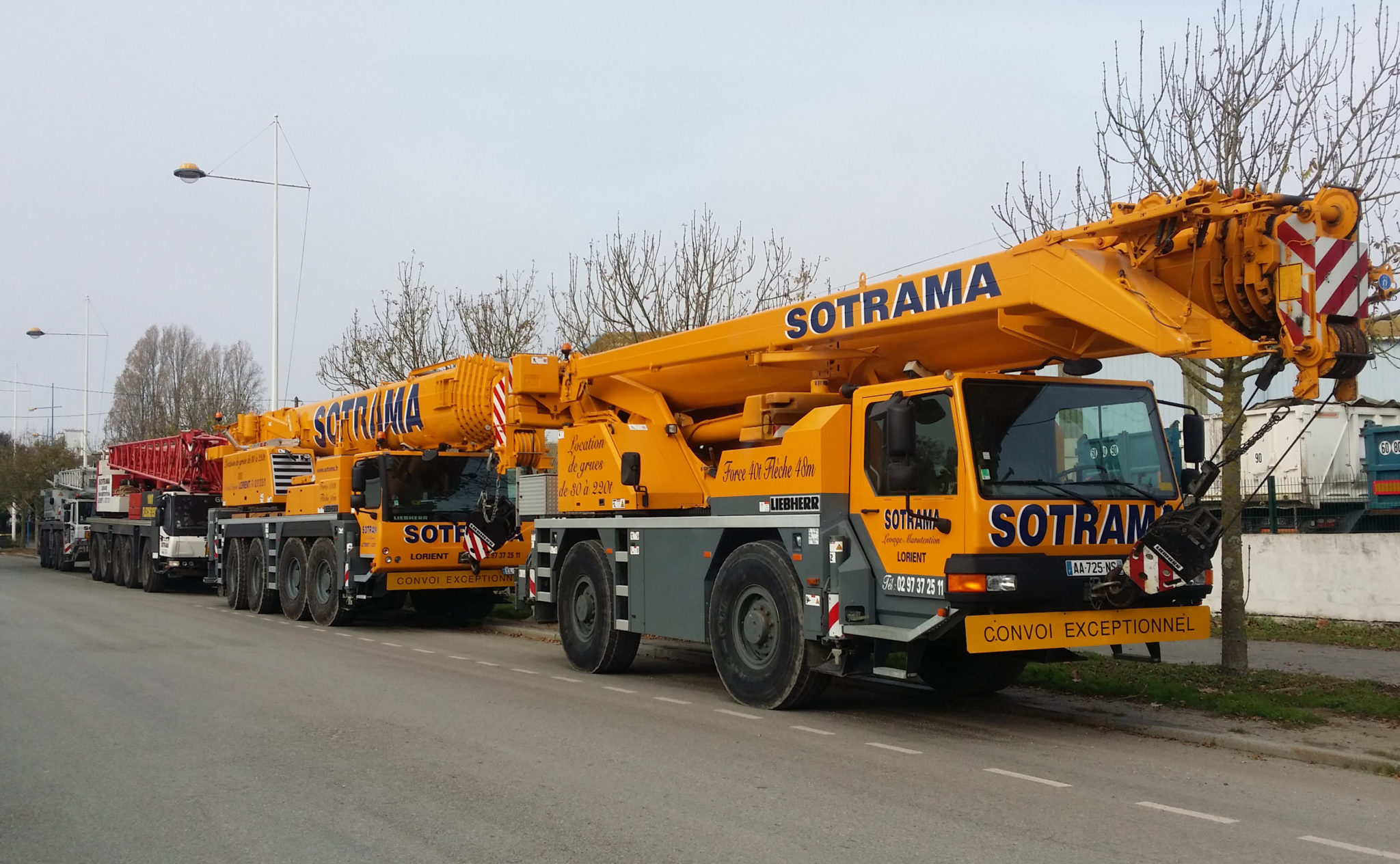 Location de grue mobile : quels avantages ? - Sotrama
