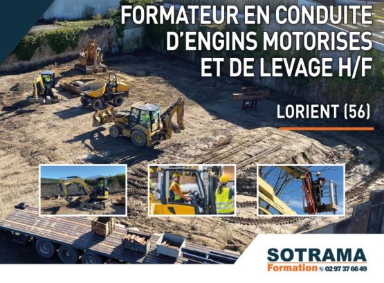 formateur caces formation professionnelle job offre d'emploi bretagne lorient