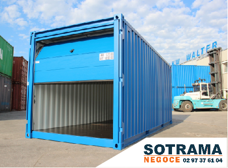 container garage stockage entreposage container transformé