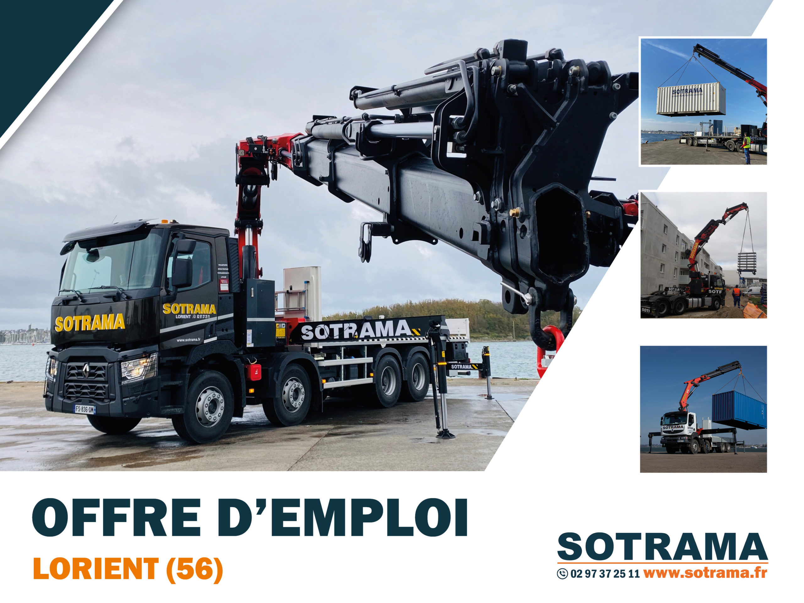 Offre d'emploi Chauffeur de camion avec