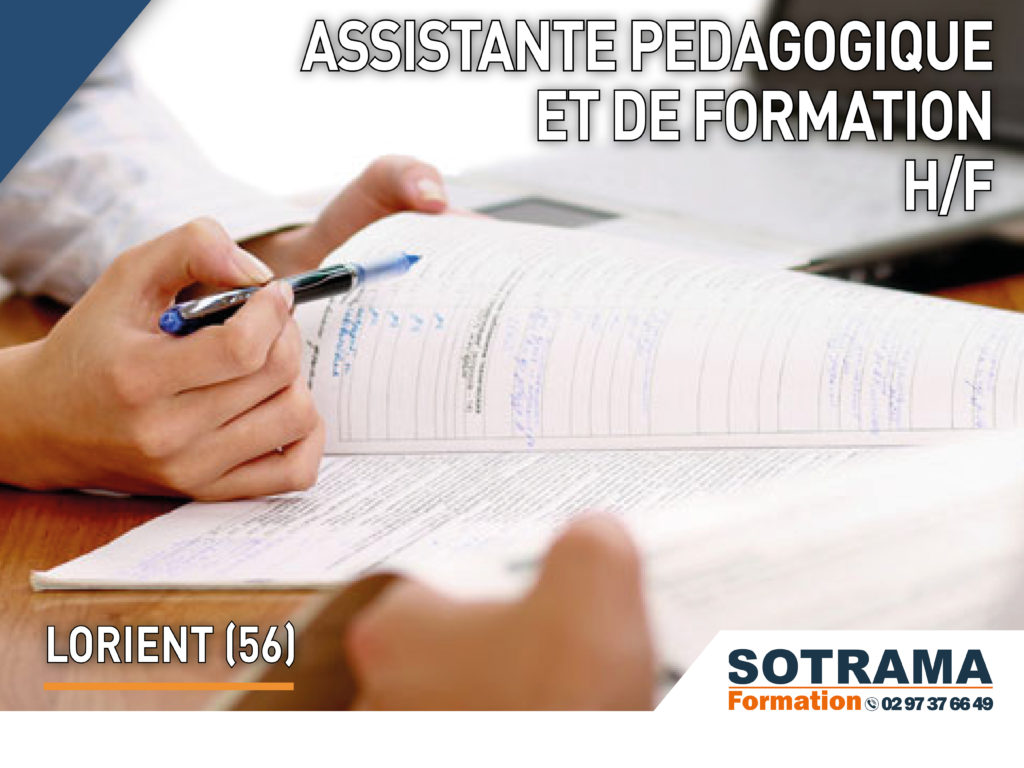 sotrama assistante formation pédagogique bretagne emploi job offre emploi lorient morbihan formation professionnelle formation pro